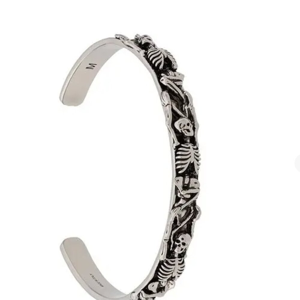 Alexander McQueen -  dancing skeleton cuff (Men's bracelet)